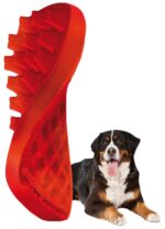 Pet+Me Dog Hair Brush Long hair Red - Image 4
