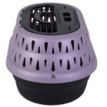 Petmate Top Load Cat Kennel Pearl Bubble Grape - Image 4