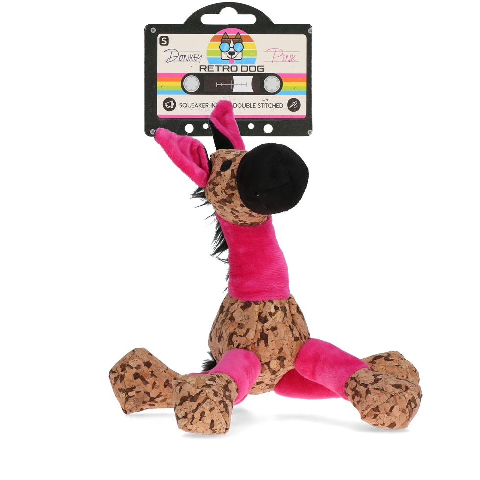 RETR0010 Retrodog Donkey Pink S - Image 1