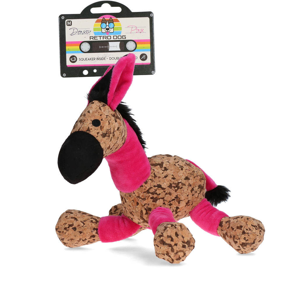RETR0011 Retrodog Donkey Pink M - Image 1
