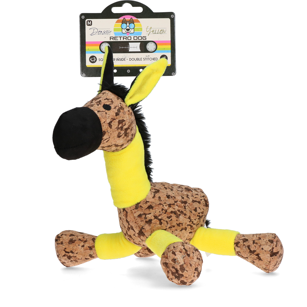 RETR0013 Retrodog Donkey Yellow M - Image 1