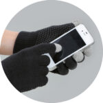 Riding glove Magic Touch Black 1size4all - Image 3