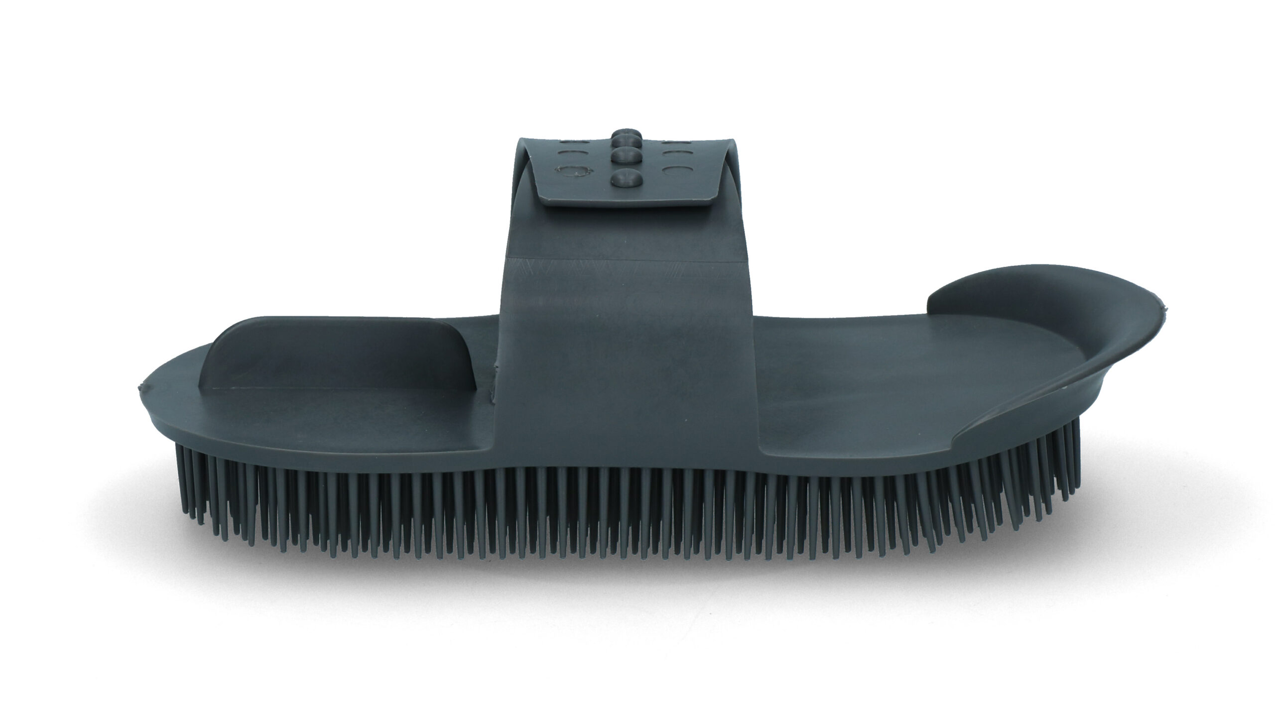 Curry comb Original 180 x 90 mm Grey