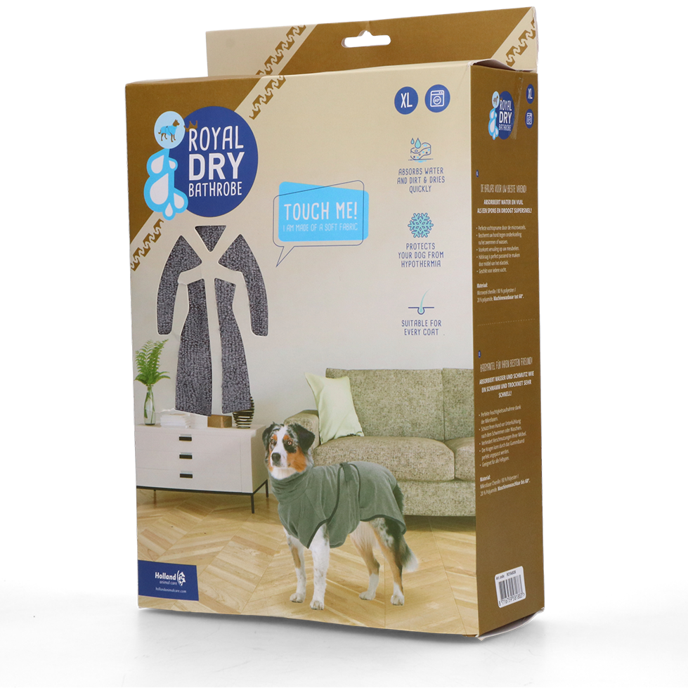 Royal Dry Bathrobe For Dogs XL