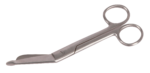 Stainless steel bandage scissors 145 mm (non serrated edge) 145 mm