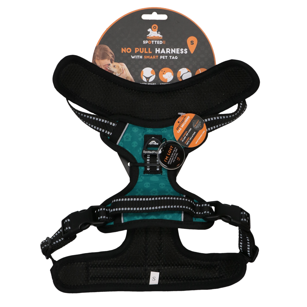 Spotted! Pro No Pull Harnas Green S