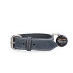 Spotted! Pro Leather Collar Grey 2.5x40cm