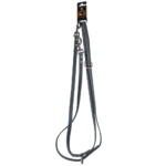 Spotted! Pro Leather Training Leash Grey 1.6 x 250 cm - Image 2