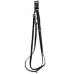 Spotted! Pro Leather Training Leash Black 2 x 250 cm - Image 2