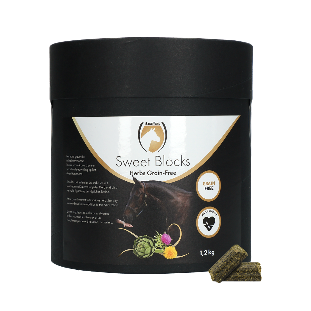 Excellent Horse Sweet Blocks Grain-Free Herbs 1,2 kg