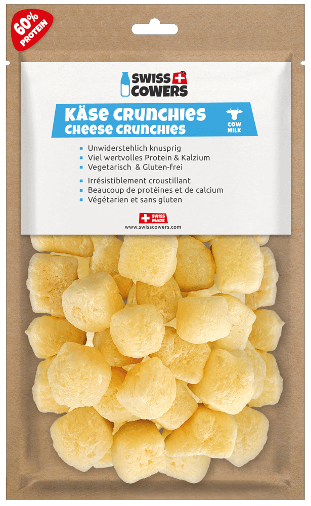SwissCowers Cheese Crunchies Original (28 treats)