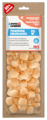 SwissCowers Cheese Crunchies Training Brain Booster (30 treats)