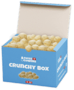 SwissCowers Cheese Crunchies Crunchy Box (118 treats)