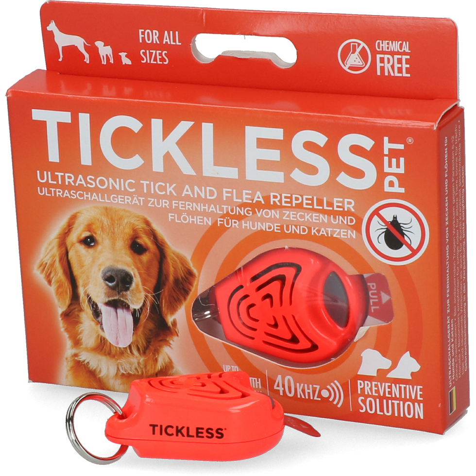 TICK101OR Tickless Pet minimum 6-month protection Orange - Image 1