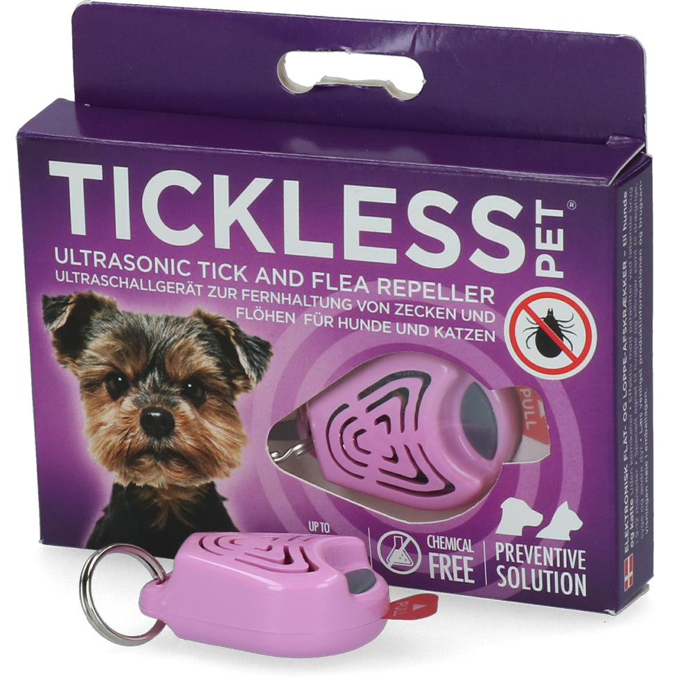 Tickless Pet minimum 6-month protection Pink