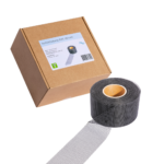 Ventilation Band Stainless Steel Black 30 m x 10 cm