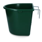 Feed trough 15 l with hooks Green
