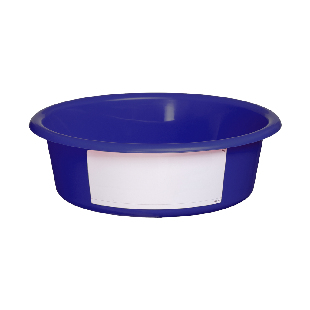 VOERB009BW Feed trough 6 l Blue (with white label) - Image 1