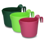 Feed trough for mounting 8 l green Green