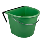 Feed trough 15 l with hook and handle Dark Green - Image 2