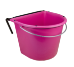 Feed trough 15 l with hook and handle Pink - Image 2