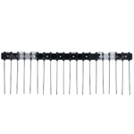 Bird pins Solar panels 50 cm Black