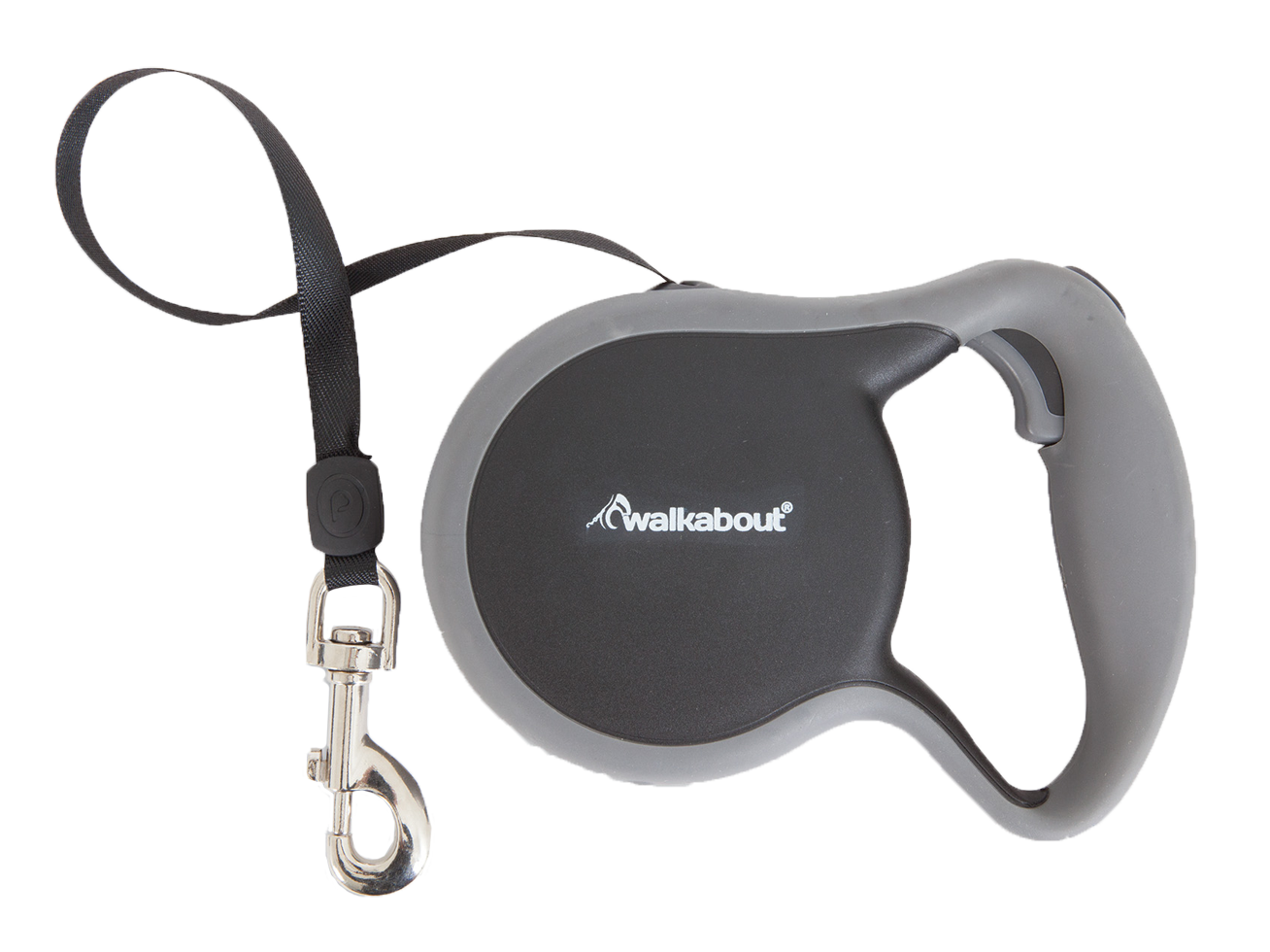 Walkabout Retractable Leash Black XS