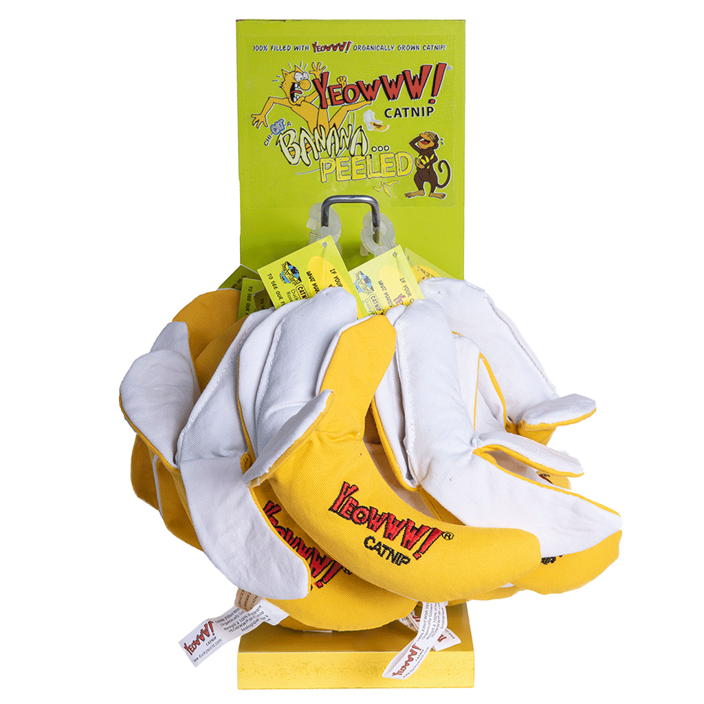 YEOW052 Yeowww! Chi-Cat-A Peeled Banana 12-pack - Image 1