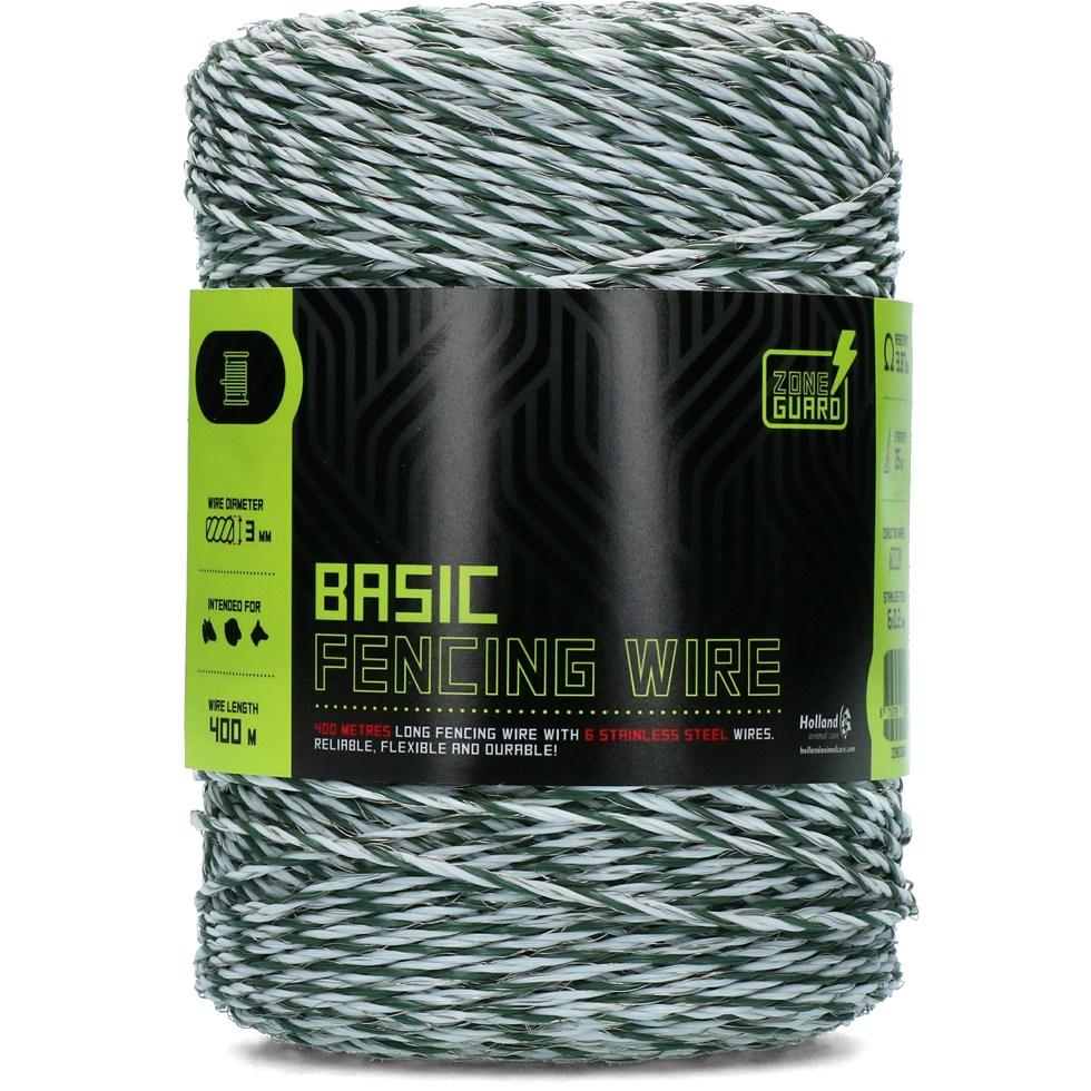 Zoneguard Basic Fencing Wire 3 mm 400 m