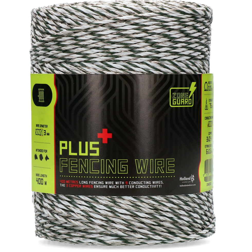 ZoneGuard Plus Fencing Wire 3 mm 400 m