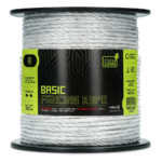 ZoneGuard 6 mm Basic fencing rope white 200 m