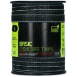 ZoneGuard 20 mm Basic fencing tape black 200 m - Image 2