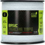 ZoneGuard 20 mm Basic fencing tape white 200 m (4 wires) - Image 2