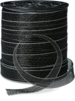 ZoneGuard Basic fencing tape 40 mm black 200 m