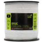 ZoneGuard 40 mm Basic fencing tape white 200 m