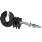 ZoneGuard Ring insulator black with bolt (metal core)