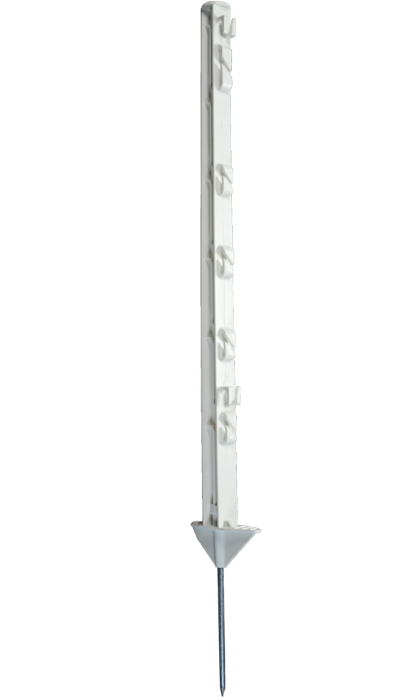 ZoneGuard Plastic Post 75 cm white