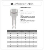 BR Riding Tights Jesslynn Ladies Silicone Seat - Image 6