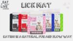 Eat Slow Live Longer Lick Mat Honeycomb Grey - Image 2