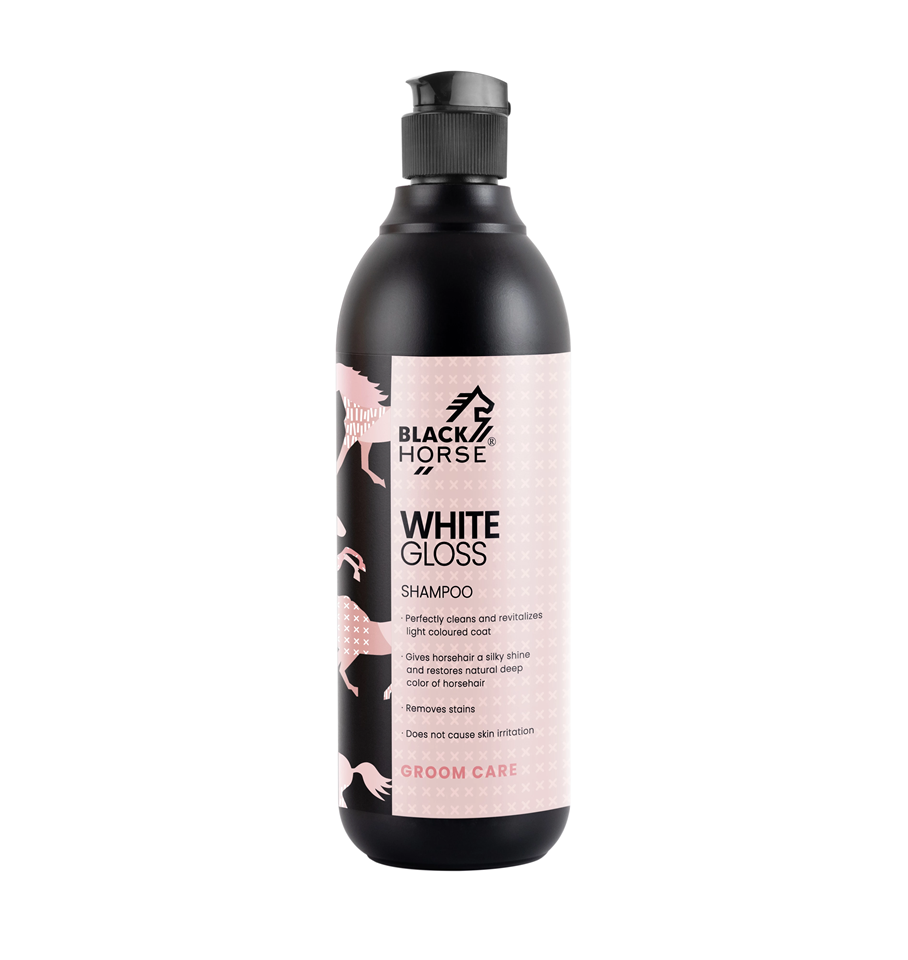 white gloss shampoo BLACK HORSE Shampoo WHITE GLOSS 500 ml. - Image 1