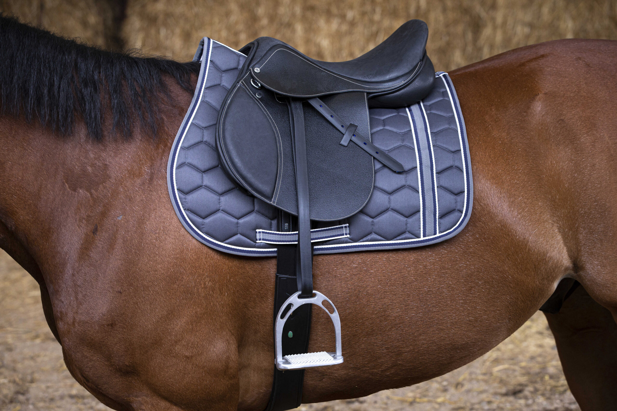 Genarbter ERIC THOMAS FITTER Jumping saddle