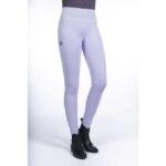 HKM Riding leggings -Lavender Bay- silicone full seat - Image 11