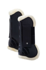 Horze Caliber Tendon Boots with Faux Fur Lining - Image 7