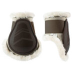 Horze Caliber Fetlock Boots with Faux Fur Lining - Image 4