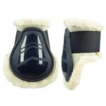 Horze Caliber Fetlock Boots with Faux Fur Lining - Image 3