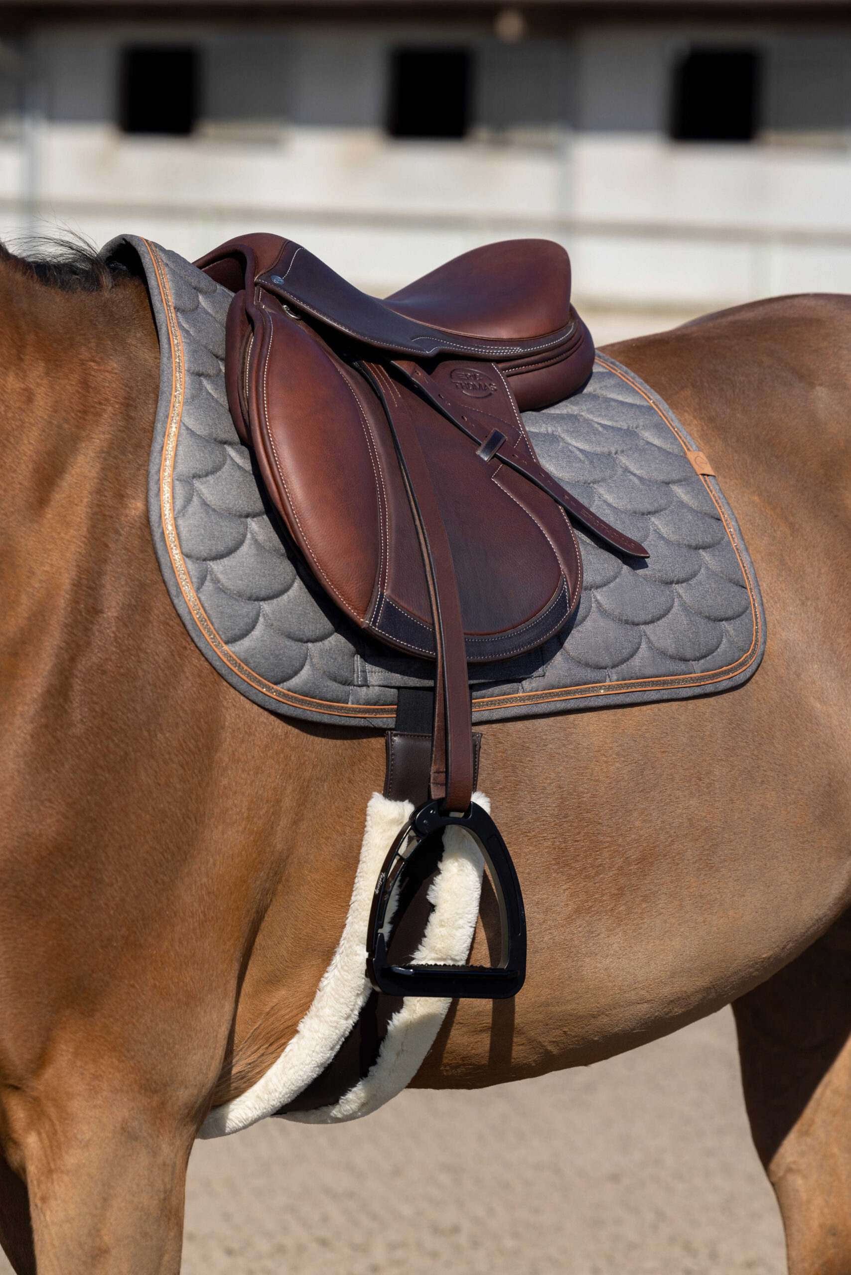 EQUITHÈME Saddle pad - Khadi
