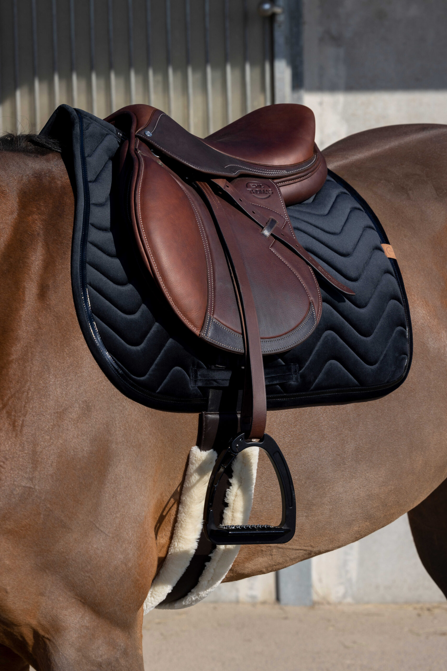 EQUITHÈME Saddle pad - Glossy