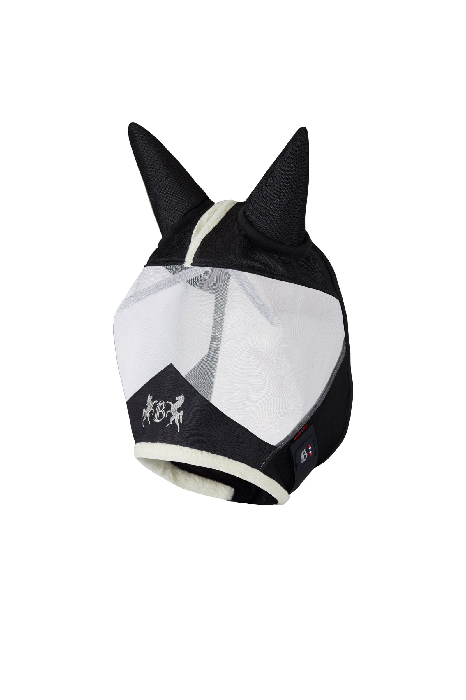 B Vertigo Delux Fly Mask with Fake Fur