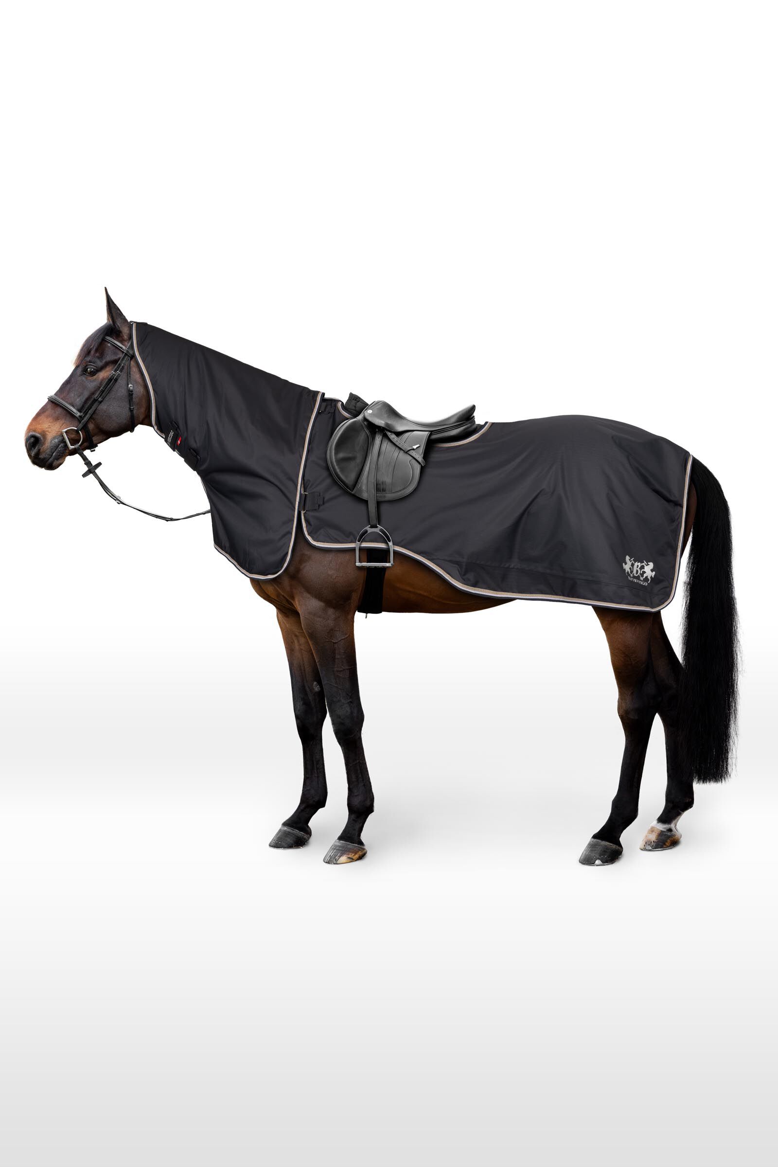 24354_VDB_01 B Vertigo Vancouver Riding Rug with Detachable Neck, 200g - Image 1