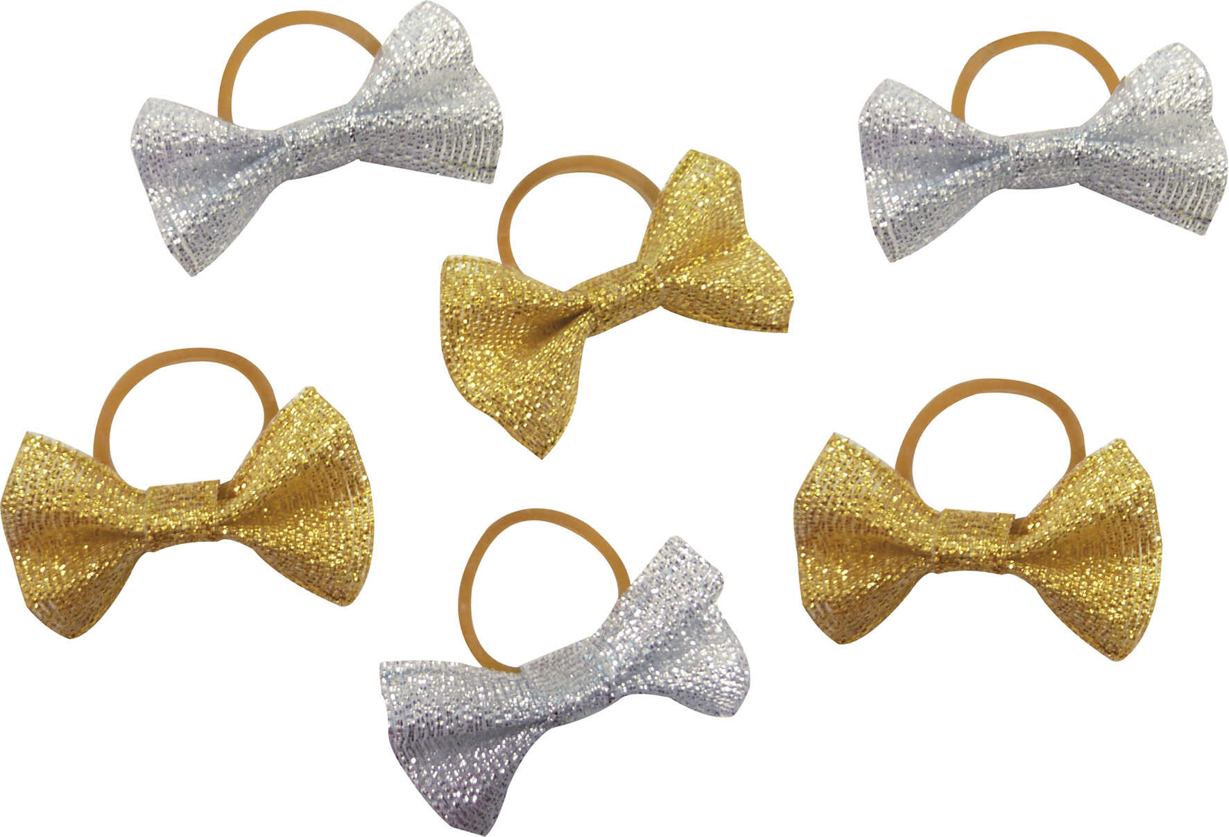 EQUITHÈME mane bows made of fabric with sequins